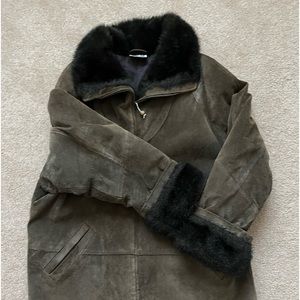 vintage outbrook fur coat